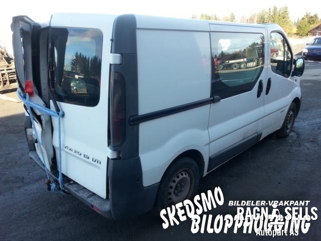 Opel Vivaro A 2001-2006 , Motorkode: F9QU7, Girkassekode: