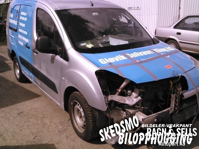 Peugeot Partner 2008-2015 (Type II, Fase 1) , Motorkode: 9HX, Girkassekode: 