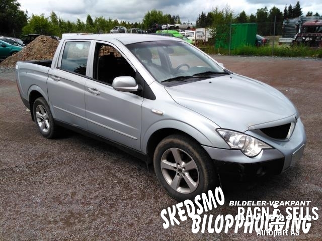 SsangYong Actyon 2007-2013 , Motorkode: D20D-051, Girkassekode:
