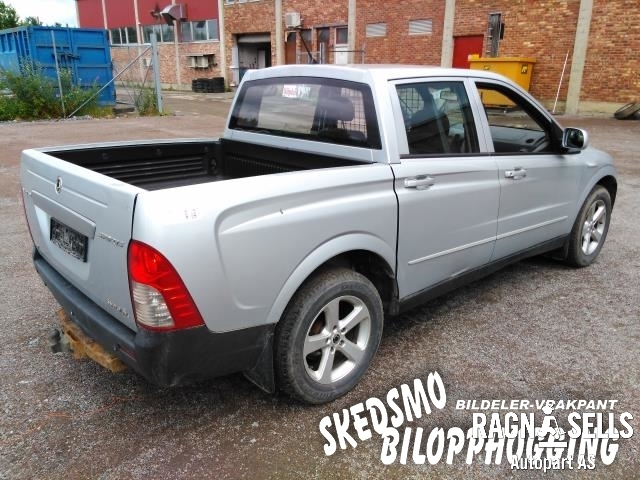 SsangYong Actyon 2007-2013 , Motorkode: D20D-051, Girkassekode: