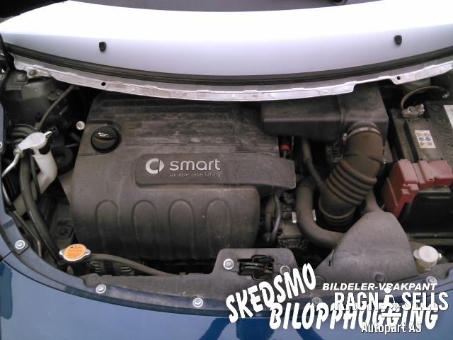 Smart Forfour 2004-2007 (Type I) (W454) (W454), Motorkode: M135.930, Girkassekode: