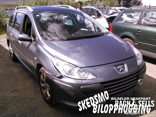 Peugeot 307 2005-2008 (Fase 2) , Motorkode: 9HZ, Girkassekode: