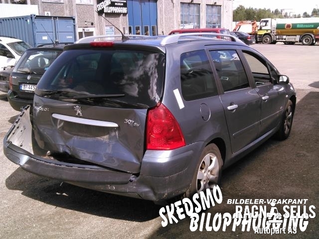 Peugeot 307 2005-2008 (Fase 2) , Motorkode: 9HZ, Girkassekode: