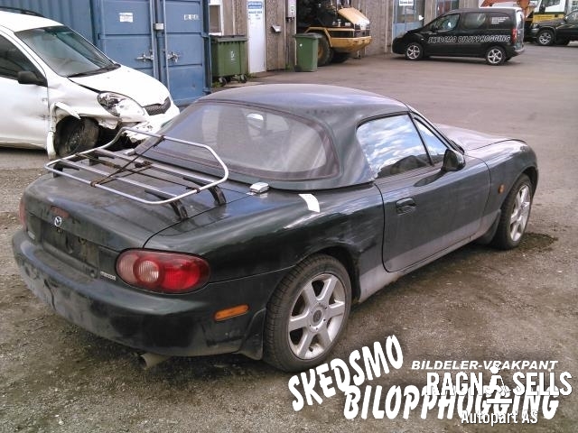 Mazda MX-5 1998-2005 (Type II) , Motorkode: B6D, Girkassekode: