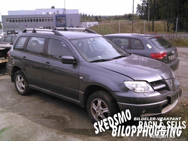 Mitsubishi Outlander 2003-2006 (Type I) , Motorkode: 4G63, Girkassekode: