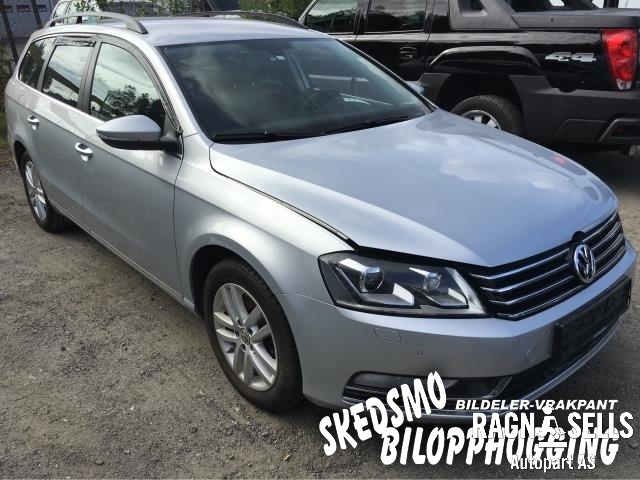 VW Passat 2011-2015 (B7) (B7), Motorkode: CAYC, Girkassekode: MYP