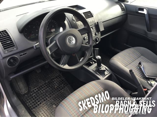 VW Polo 2005-2009 (Type IV, Fase 2) , Motorkode: BWB, Girkassekode: JDE