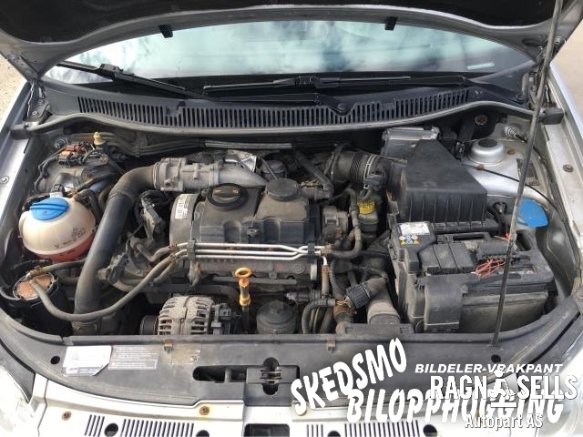 VW Polo 2005-2009 (Type IV, Fase 2) , Motorkode: BWB, Girkassekode: JDE