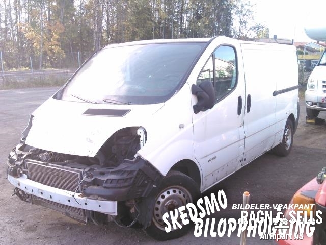 Renault Trafic 2006-2014 , Motorkode: G9U-631, Girkassekode: