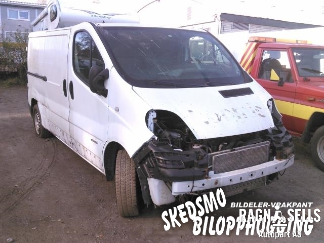 Renault Trafic 2006-2014 , Motorkode: G9U-631, Girkassekode: