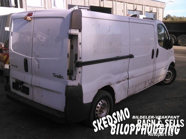Renault Trafic 2006-2014 , Motorkode: G9U-631, Girkassekode: