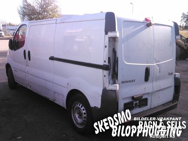 Renault Trafic 2006-2014 , Motorkode: G9U-631, Girkassekode: