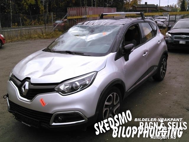 Renault Captur 2013-2020 (Type I) , Motorkode: H4B-400, Girkassekode: JR5 357