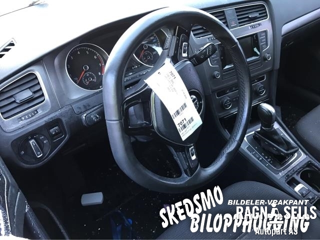 VW Golf VII 2012-2017 (Fase 1) , Motorkode: CJZA, Girkassekode: