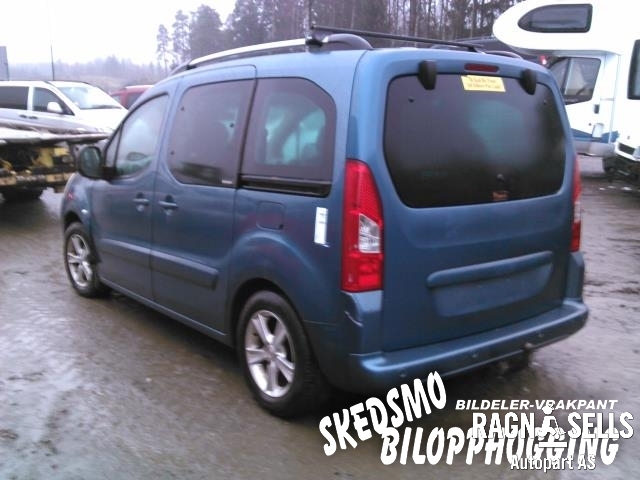 Citroën Berlingo 2008-2015 (Type II, Fase 1) , Motorkode: 9HT, Girkassekode: