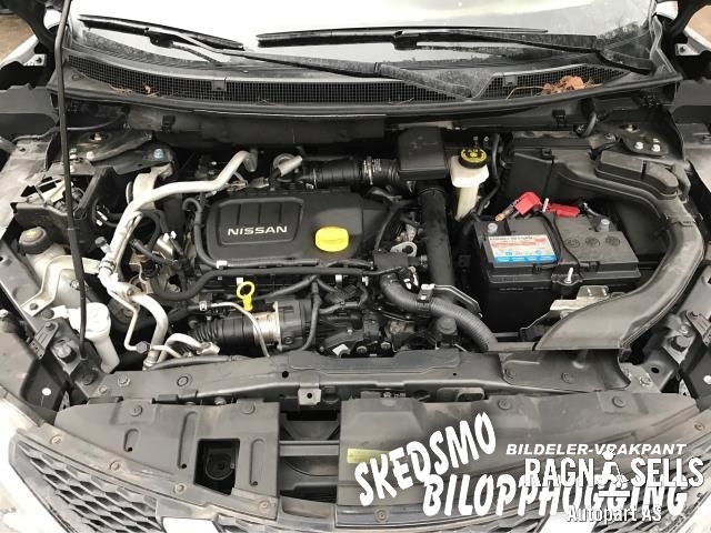 Nissan Qashqai 2014-2021 (Type II) , Motorkode: R9M, Girkassekode: 320104EA2B