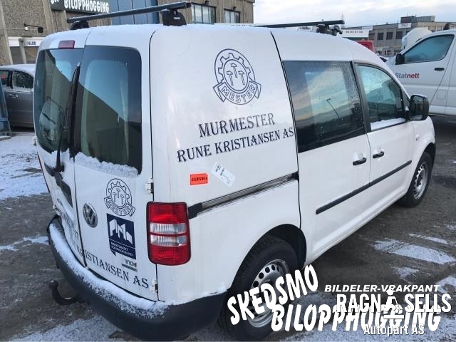 VW Caddy 2010-2015 (Type III, Fase 2) , Motorkode: CAYD, Girkassekode: