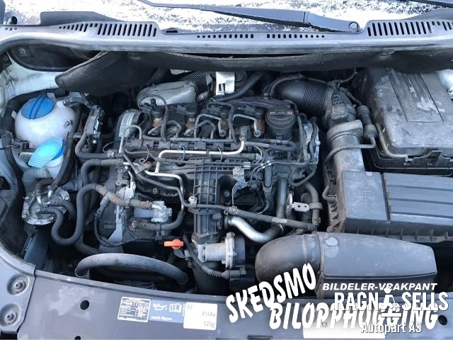 VW Caddy 2010-2015 (Type III, Fase 2) , Motorkode: CAYD, Girkassekode: