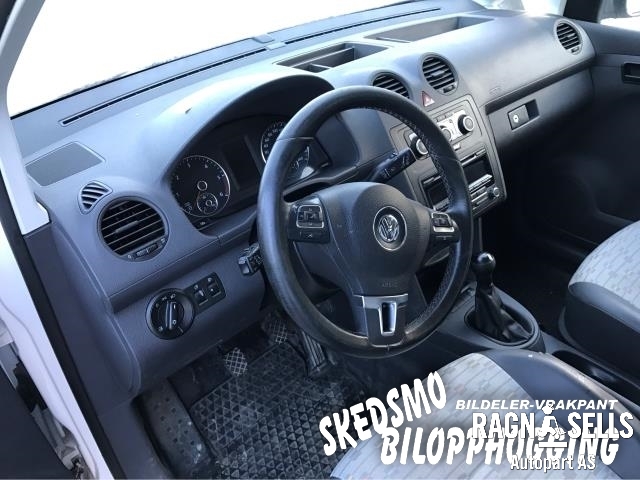 VW Caddy 2010-2015 (Type III, Fase 2) , Motorkode: CAYD, Girkassekode: