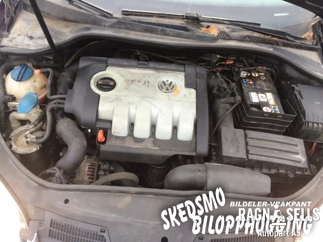 VW Golf V, STV 2007-2010 (JETTA) (JETTA), Motorkode: BLS, Girkassekode: JCR