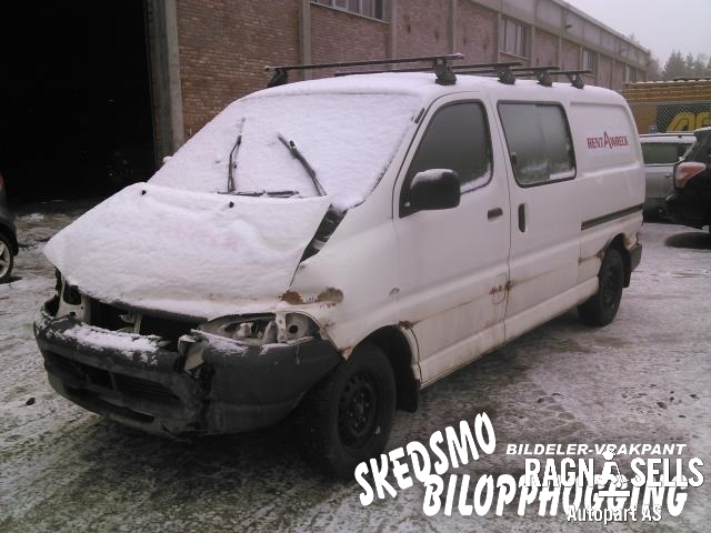 Toyota Hiace 2001-2006 (Fase 2) , Motorkode: 2KD-FTV, Girkassekode: