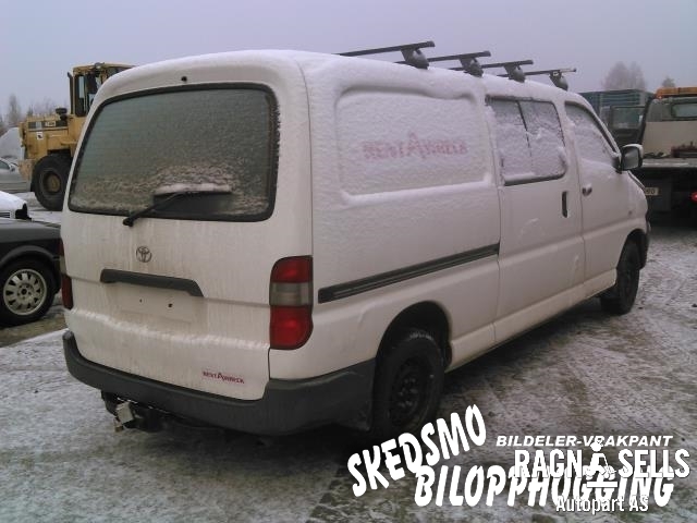 Toyota Hiace 2001-2006 (Fase 2) , Motorkode: 2KD-FTV, Girkassekode: