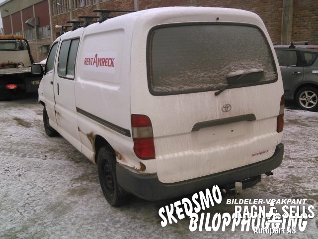 Toyota Hiace 2001-2006 (Fase 2) , Motorkode: 2KD-FTV, Girkassekode: