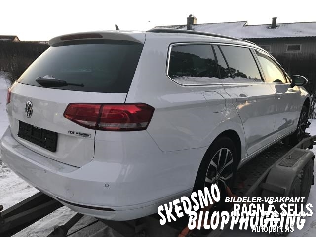 VW Passat 2015-2019 (Fase 1) (B8) (B8), Motorkode: DCXA, Girkassekode: PKZ