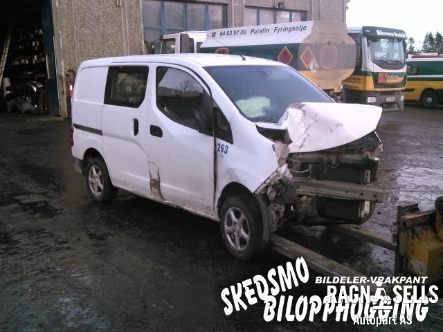 Nissan NV200 2010-2019 , Motorkode: K9K, Girkassekode: 
