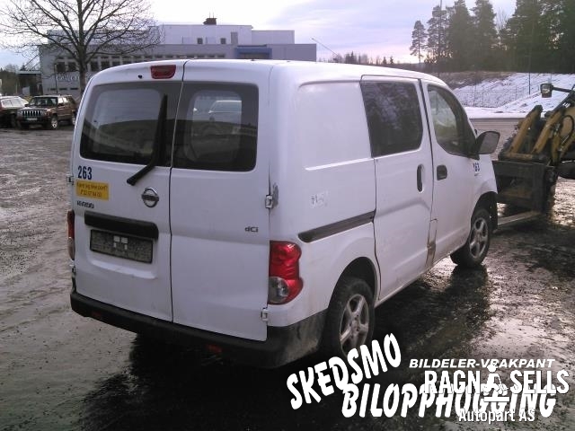 Nissan NV200 2010-2019 , Motorkode: K9K, Girkassekode: 