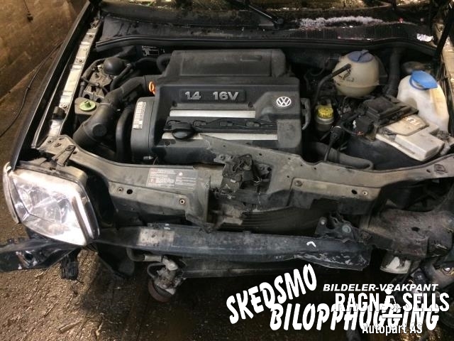 VW Polo 2000-2001 (Type III, Fase 2) , Motorkode: AUA, Girkassekode: 