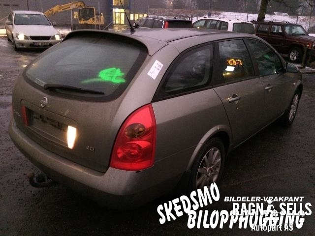 Nissan Primera 2002-2007 (P12) (P12), Motorkode: F9Q, Girkassekode: 
