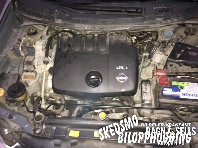 Nissan Primera 2002-2007 (P12) (P12), Motorkode: F9Q, Girkassekode: 