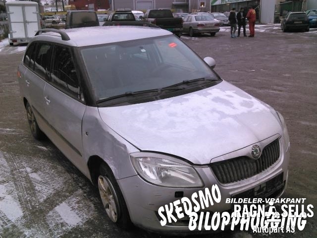 Škoda Fabia 2007-2010 (Type II, Fase 1) , Motorkode: BMS, Girkassekode: JDE