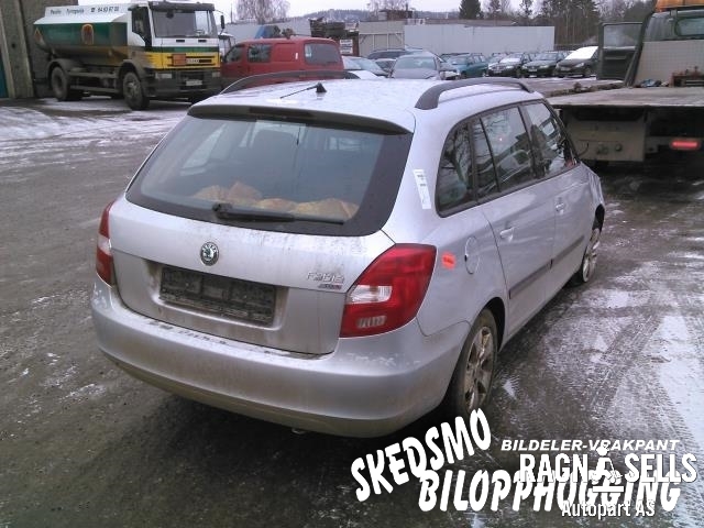 Škoda Fabia 2007-2010 (Type II, Fase 1) , Motorkode: BMS, Girkassekode: JDE