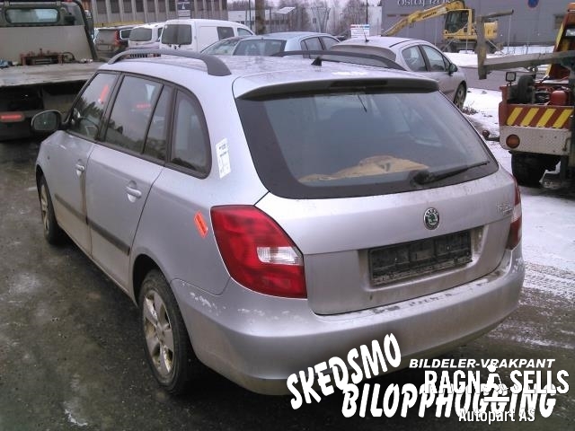 Škoda Fabia 2007-2010 (Type II, Fase 1) , Motorkode: BMS, Girkassekode: JDE