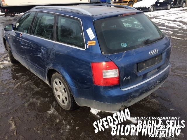 Audi A4 2001-2004 (Type II) (B6) (B6), Motorkode: ALZ, Girkassekode: GBP