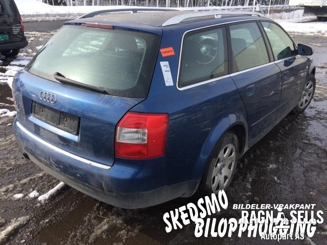 Audi A4 2001-2004 (Type II) (B6) (B6), Motorkode: ALZ, Girkassekode: GBP