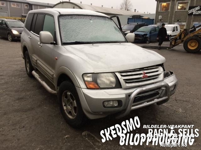 Mitsubishi Pajero 2000-2006 (Type III) , Motorkode: 4M41, Girkassekode: MR593861