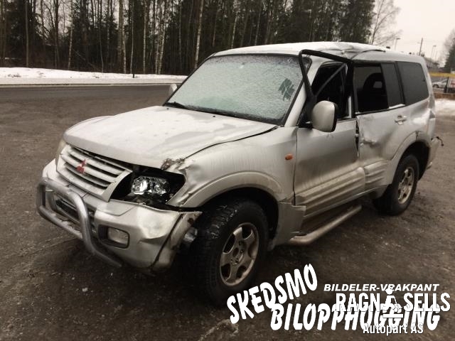 Mitsubishi Pajero 2000-2006 (Type III) , Motorkode: 4M41, Girkassekode: MR593861