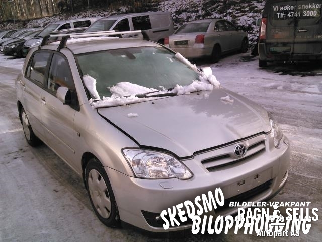 Toyota Corolla 2002-2007 , Motorkode: 1ND-TV, Girkassekode: