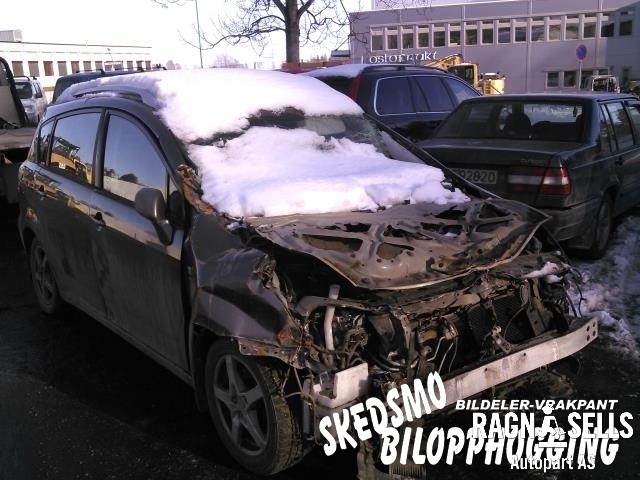 Toyota Verso 2002-2004 (COROLLA) (COROLLA), Motorkode: 1ZZ-FE, Girkassekode: 