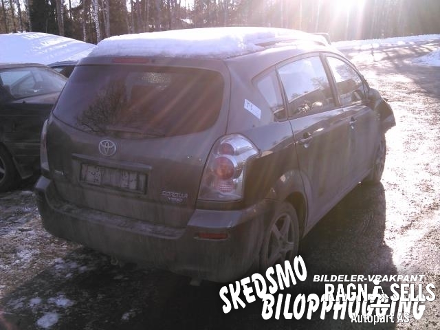 Toyota Verso 2002-2004 (COROLLA) (COROLLA), Motorkode: 1ZZ-FE, Girkassekode: 