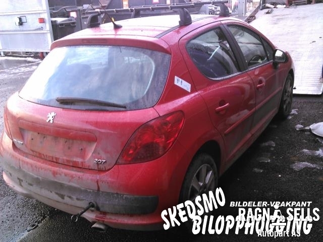Peugeot 207 2006-2012 , Motorkode: 9H01, Girkassekode: 