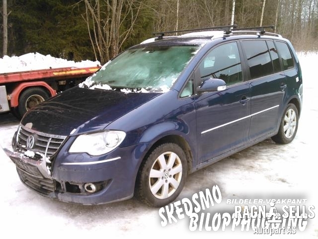 VW Touran 2007-2010 (Type I, Fase 2) , Motorkode: BLS, Girkassekode: KXD