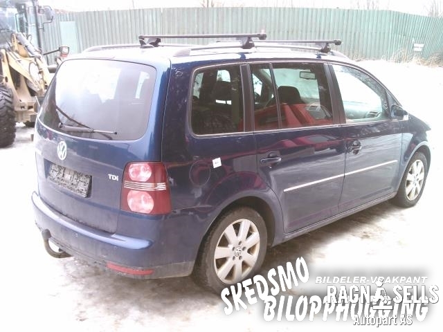 VW Touran 2007-2010 (Type I, Fase 2) , Motorkode: BLS, Girkassekode: KXD