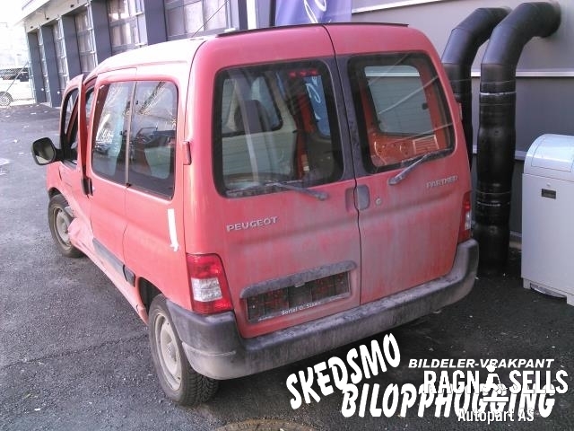 Peugeot Partner 2002-2008 (Type I, Fase 2) , Motorkode: 9HW, Girkassekode: