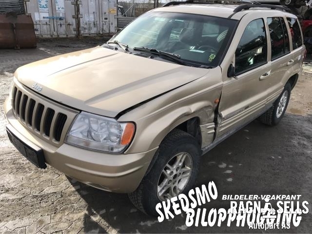 Jeep Grand Cherokee 1999-2004 , Motorkode: 4, Girkassekode: