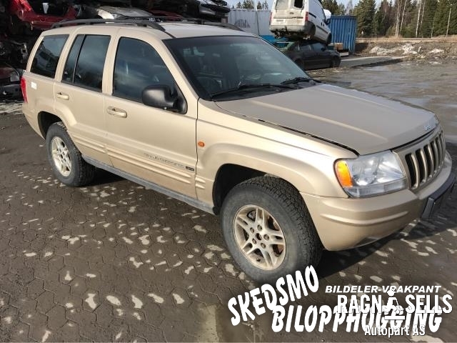 Jeep Grand Cherokee 1999-2004 , Motorkode: 4, Girkassekode: