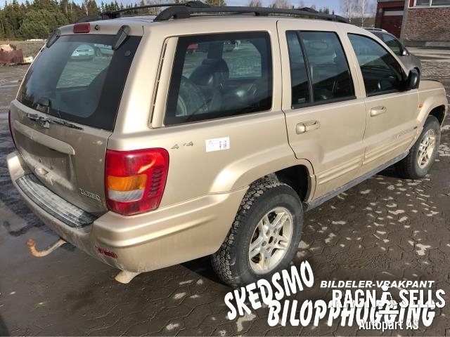 Jeep Grand Cherokee 1999-2004 , Motorkode: 4, Girkassekode: